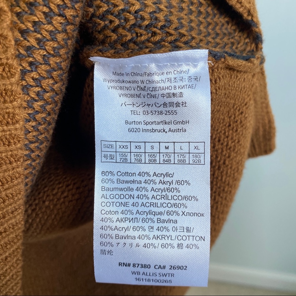 Burton | Allie Sweater Java Heather - image 6